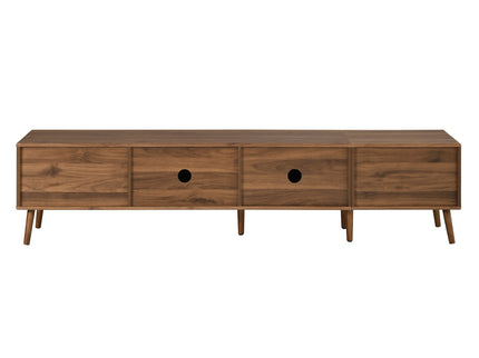 TV Stand With Storage Cabinets - Natural