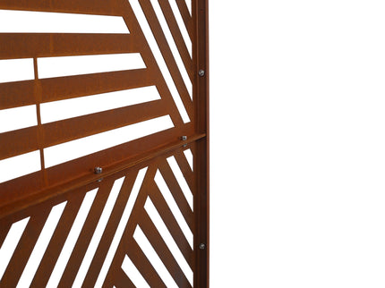 Freestanding Outdoor & Indoor Freestanding Metal Privacy Screen