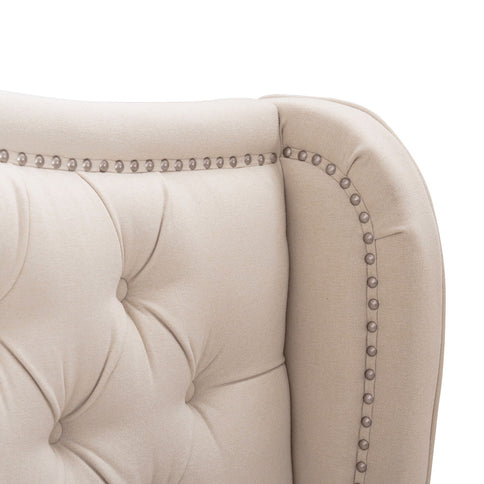 Marcella - Upholstered Shelter Headboard Bed Set