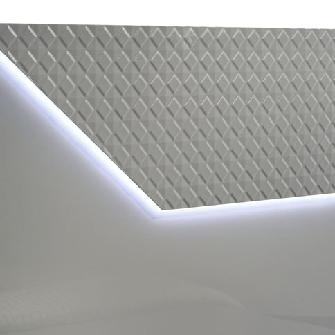 Pierce - Panel Bed LED Headboard