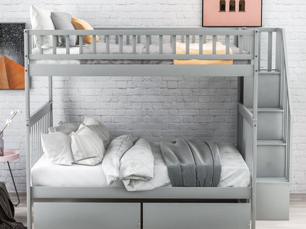 Bunk Bed With Staircase
