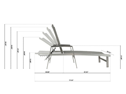 Oaxton - Chaise Lounge