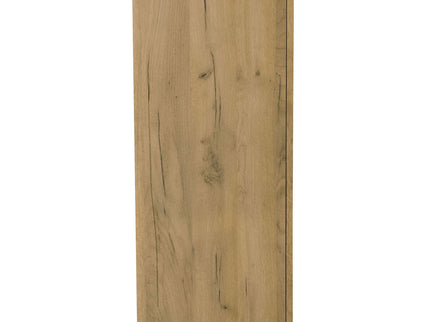 Door Accent Cabinet With Screens - Brown