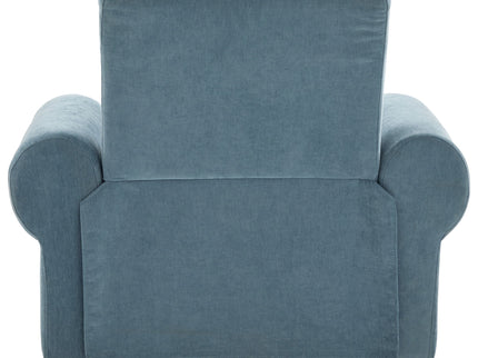 Manual Swivel Recliner Rocker Chair With Adjustable Backrest