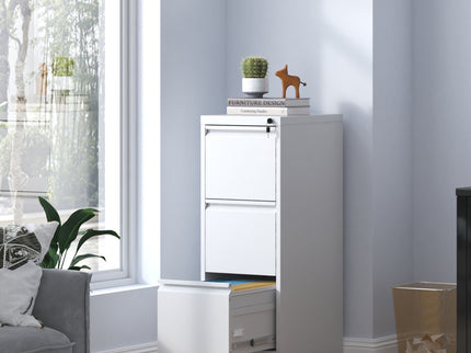 Steel Drawer Vertical File Cabinet With Lock For A4 Legal / Letter Size