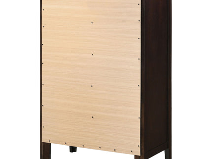 Payton - 5 Drawer - Cappuccino