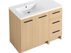 Light Brown / Left Side Sink / 35.43
