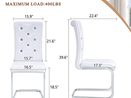 Elegant Design Upholstered Dining Chairs