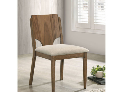 Graham - Upholstered Dining Side Chair (Set of 2) - Walnut