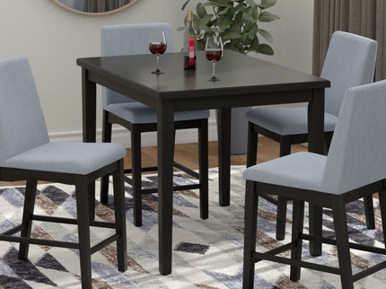 5 Piece Gathering Height Set - Gray - Wood