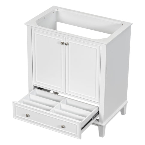 Modern Bathroom Vanity Base Only With Doors And Drawer