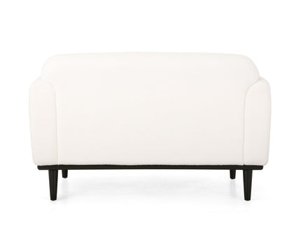 Sway - Upholstered Loveseat With Wood Legs And Round Arms