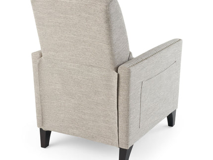 Kiersten - Contemporary Fabric Pushback Recliner