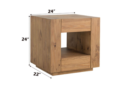 Harlan - End Table - Oak
