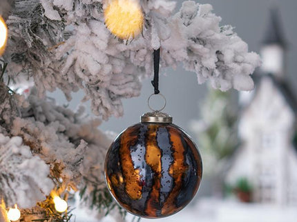 Christmas Ball Ornaments, Decorative Hanging Ball Christmas Tree Ornaments, For Holiday Party Decorations (Set of 6)