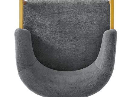 Upholstered Reading Accent Armchair For Living Room