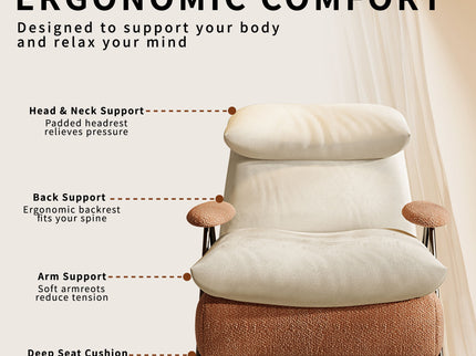 Ergonomic Single Chair