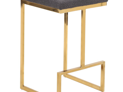 Joel - Mid Century Modern Luxury Upholstered Stool