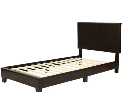 Upholstered Bed With Adjustable Headboard