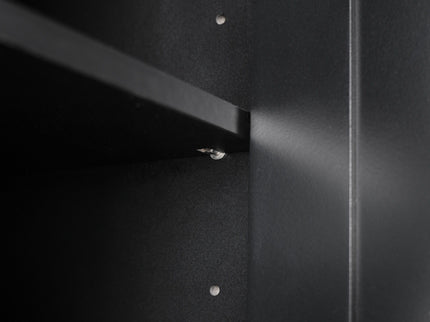 Freestanding Tall Bathroom Cabinet With Soft Close Doors And Adjustable Shelves