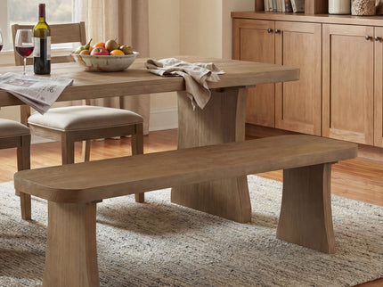 Indoor Dining Bench - Pine