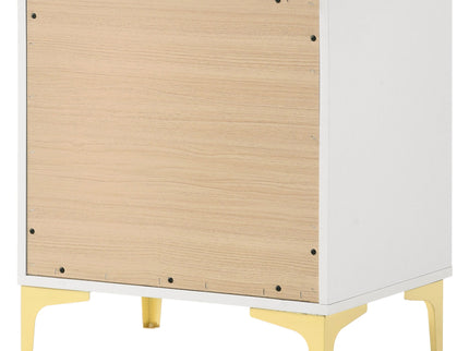 Karena - 2 Drawer Rectangular Nightstand - White