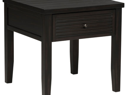 Sutter - 2 Piece Coffee And End Table Set - Dark Brown