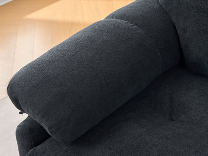 Convertible Pull Out Sofa Bed Queen Size, 3 In 1 With Side Storage