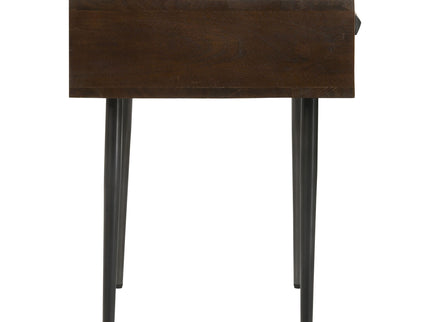 Gibson - Coffee 1 Drawer Rectangular Side Table With Angled Legs - Coffee