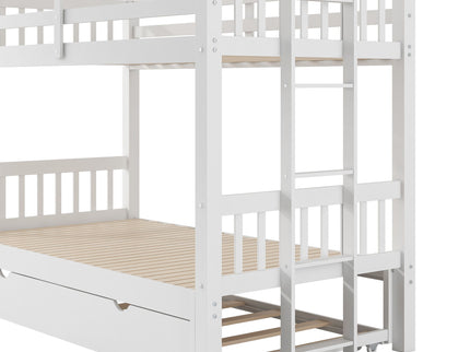 Smooth Mobility Bunk Bed With Trundle