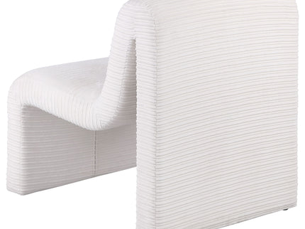Winne - Curved Armless Accent Chair
