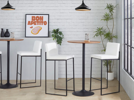 Fuji - Contemporary High Back Barstool Elegant Design