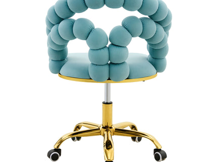 Puffy Bubble, Ball Chain Accent Chair With 5 Claw Casters