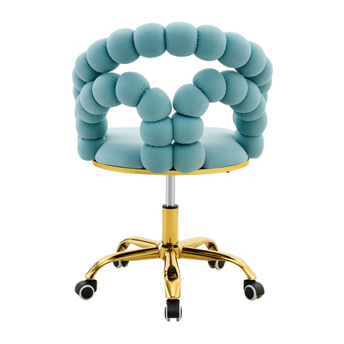 Puffy Bubble, Ball Chain Accent Chair With 5 Claw Casters