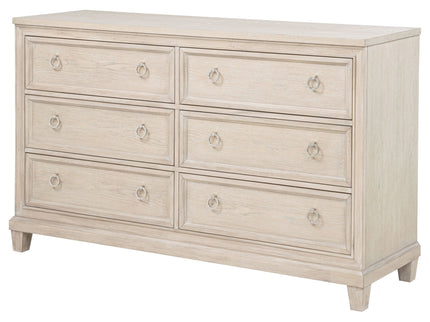Wedner - 6 Drawer Dresser - Oak