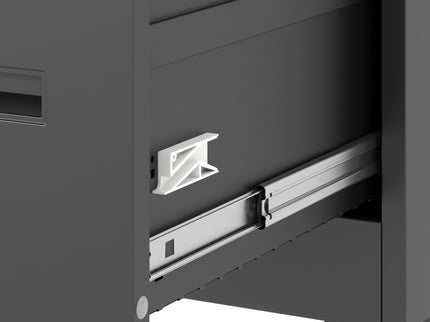 Premium Drawer File Cabinet With Lock, Metal Vertical Design, A4 Legal / Letter Size