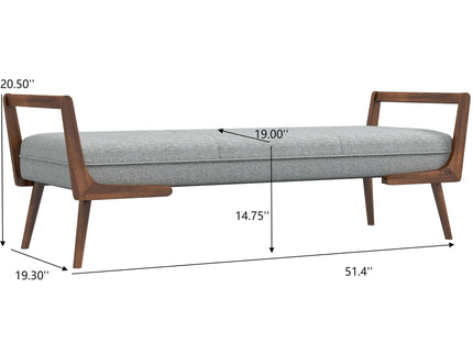 Cora - Bench - Gray