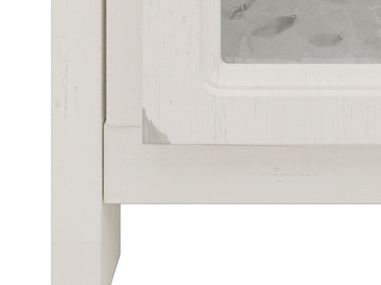 Vintage Farmhouse Bathroom Vanity With Ceramic Sink