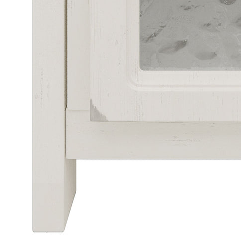 Vintage Farmhouse Bathroom Vanity With Ceramic Sink