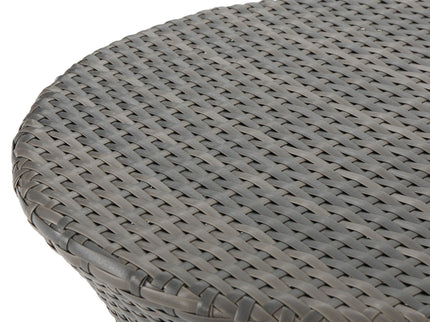 Thrive - Hourglass Rattan Table With No Glass Top