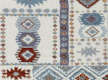 Loft Shag - 7'10" X 9'10" Shaggy Area Rug - Ivory