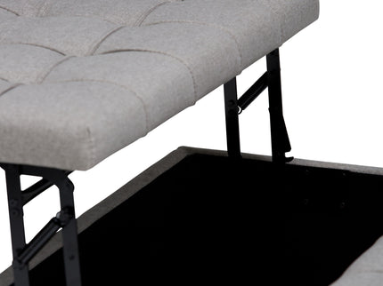 Harrison - Upholstered Coffee Table Storage Ottoman