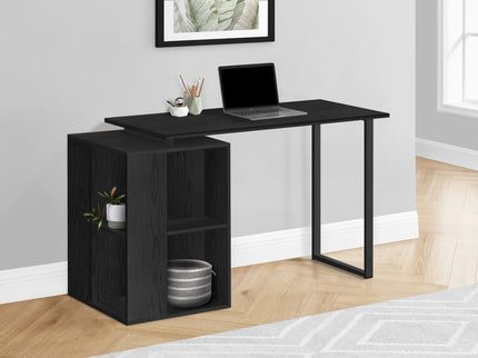 Computer Desk, Home Office, Left, Right Set-Up, Storage Shelves, Work, Laptop, Contemporary, Modern