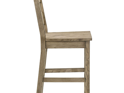 Cressley - Counter Chair (Set of 2) - Light Oak