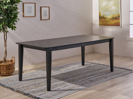 Farmhouse Charm Dining Table With Square Leg