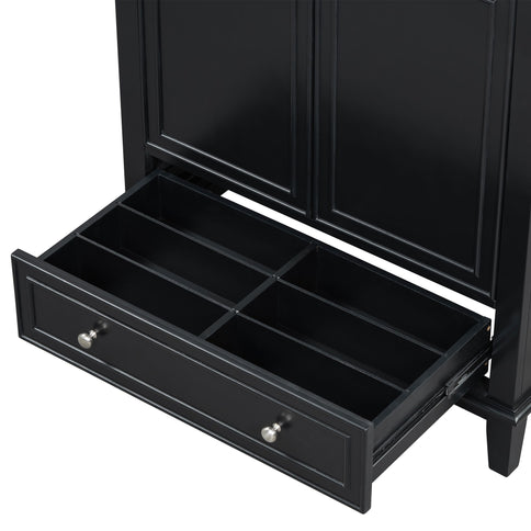 Modern Bathroom Vanity Base Only With Doors And Drawer