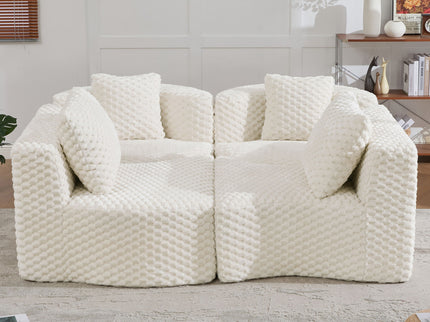 Modular Sectional Sofa With Free Combination Design