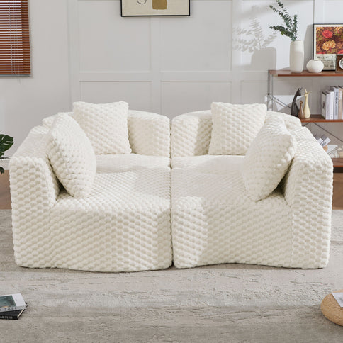 Modular Sectional Sofa With Free Combination Design