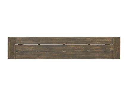Outdoor 3 Piece Picnic Dining Set - Gray / Rustic Metal