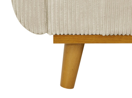 Upholstered Loveseat With Arms And Pillows